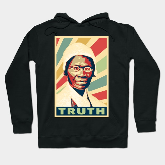 Sojourner Truth Vintage Colors Hoodie by Nerd_art